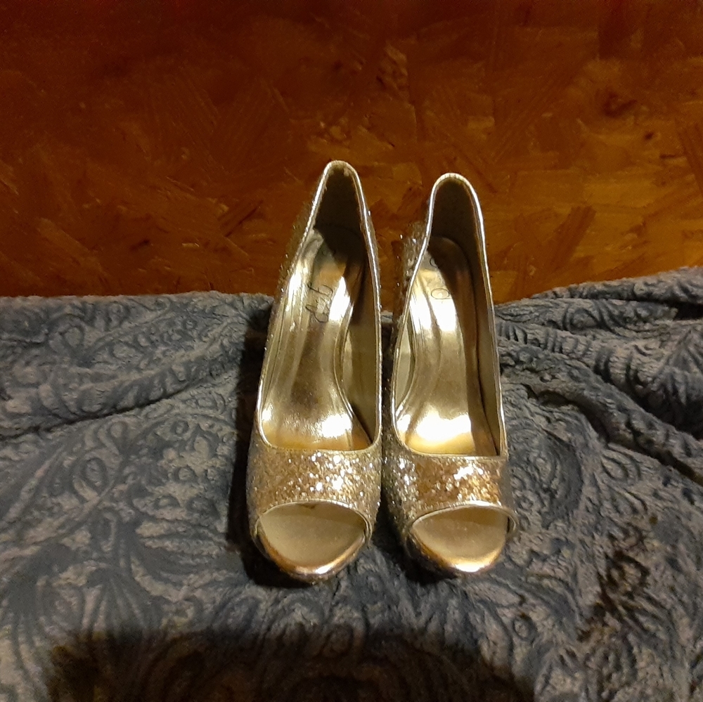 Glitter stilettos